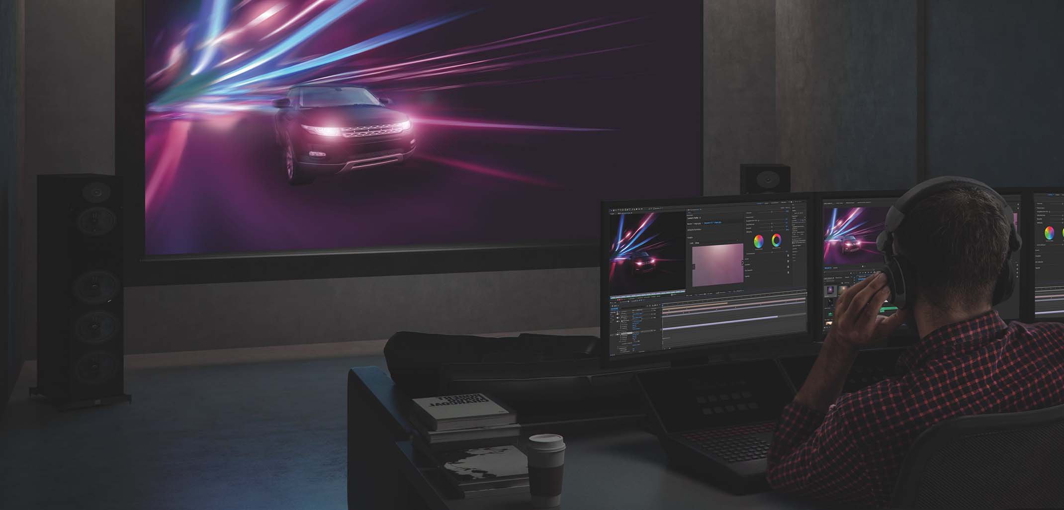 Die VideoVue PV-Serie der BenQ Studio-Monitore für Foto- und Videografen bieten eine breite Unterstützung von Industriestandards, wie Rec.709, DCI-P3 und mehr.