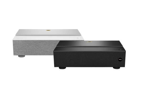 BenQ Laser TVs mit 4K Auflösung in Schwarz und Weiß