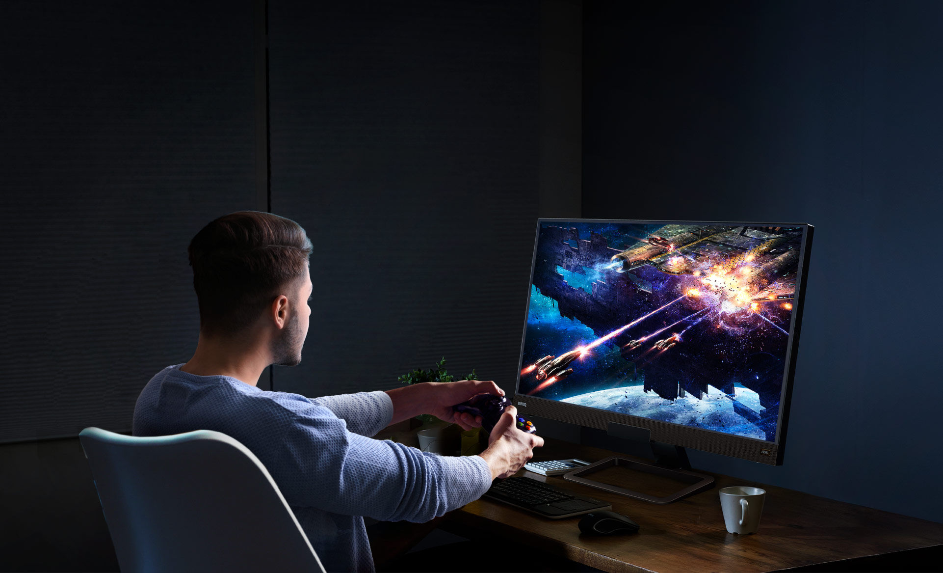 最安値で Benq 32インチ4kモニター 美品 Ew3280u デスクトップ型pc Ucs Gob Ve