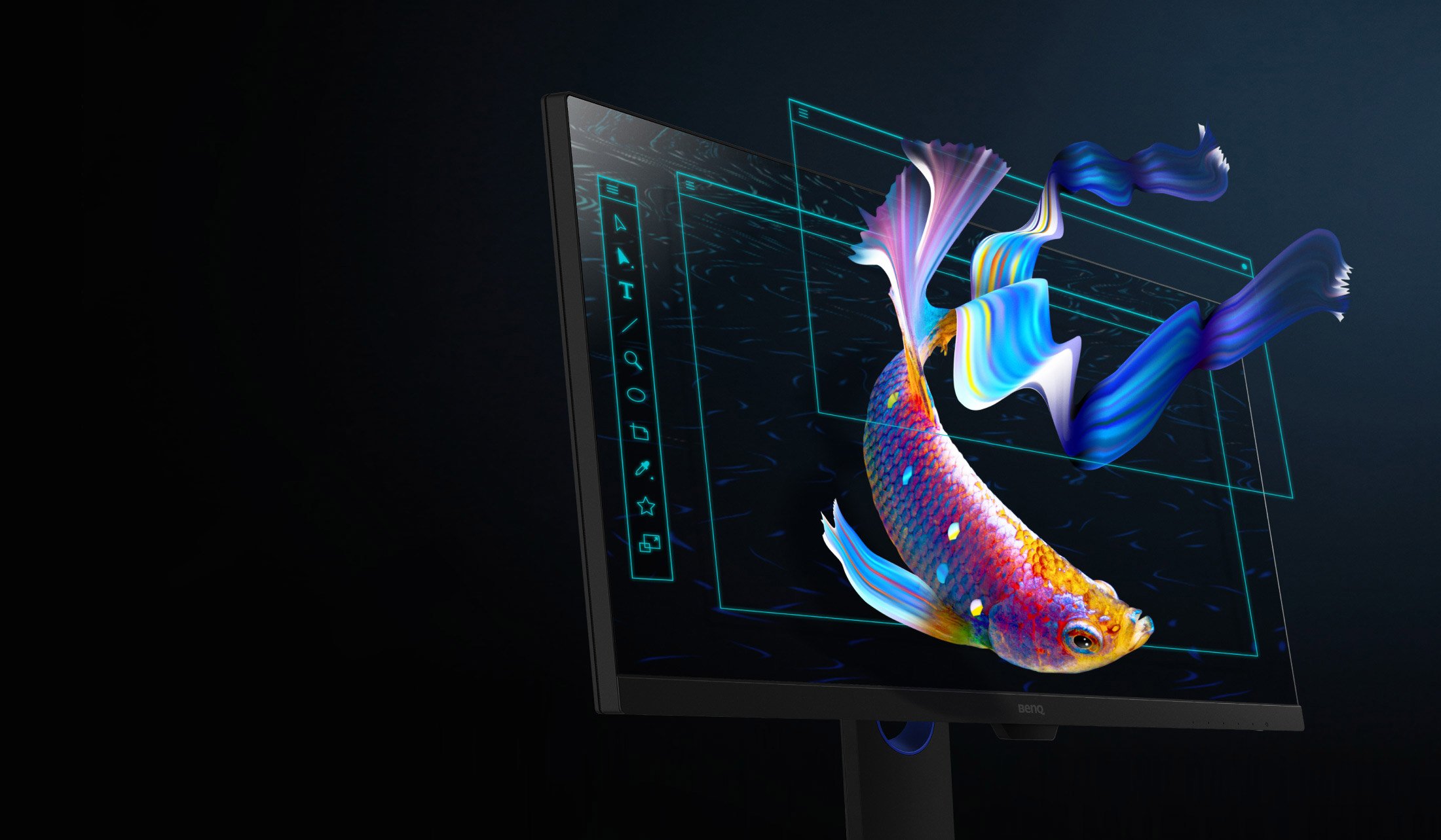 PD2705Q is a professional monitor that helps content creators like you to collect and classify all the ideas and then put them into creative art form. 
