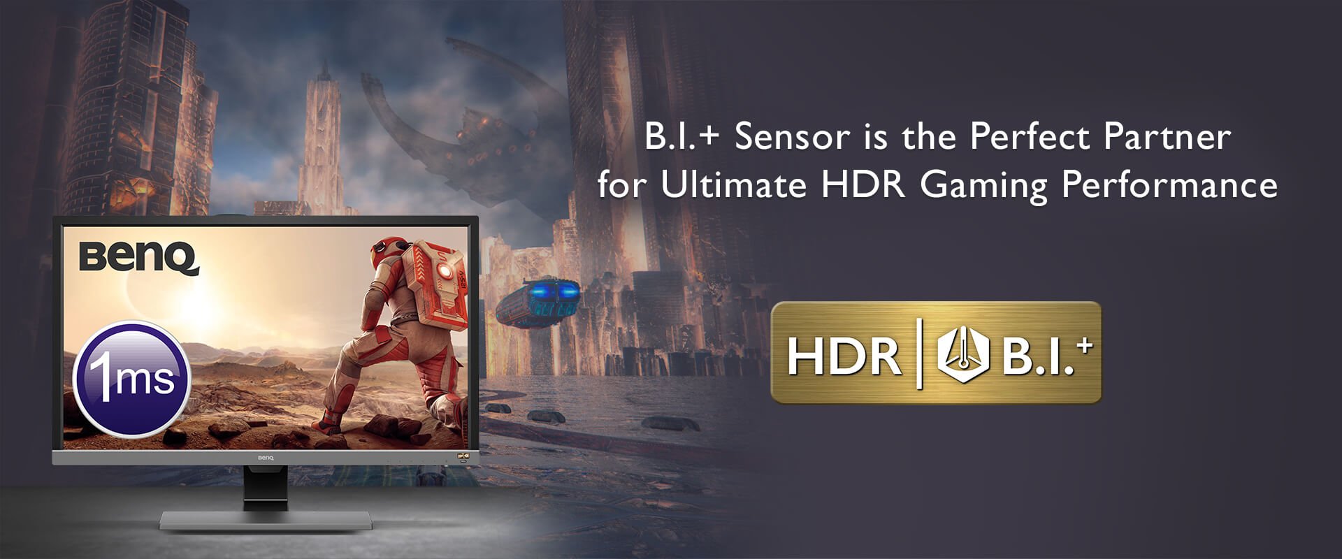BenQ EL2870U 4K HDR 1ms 28 Inch Gaming Monitor