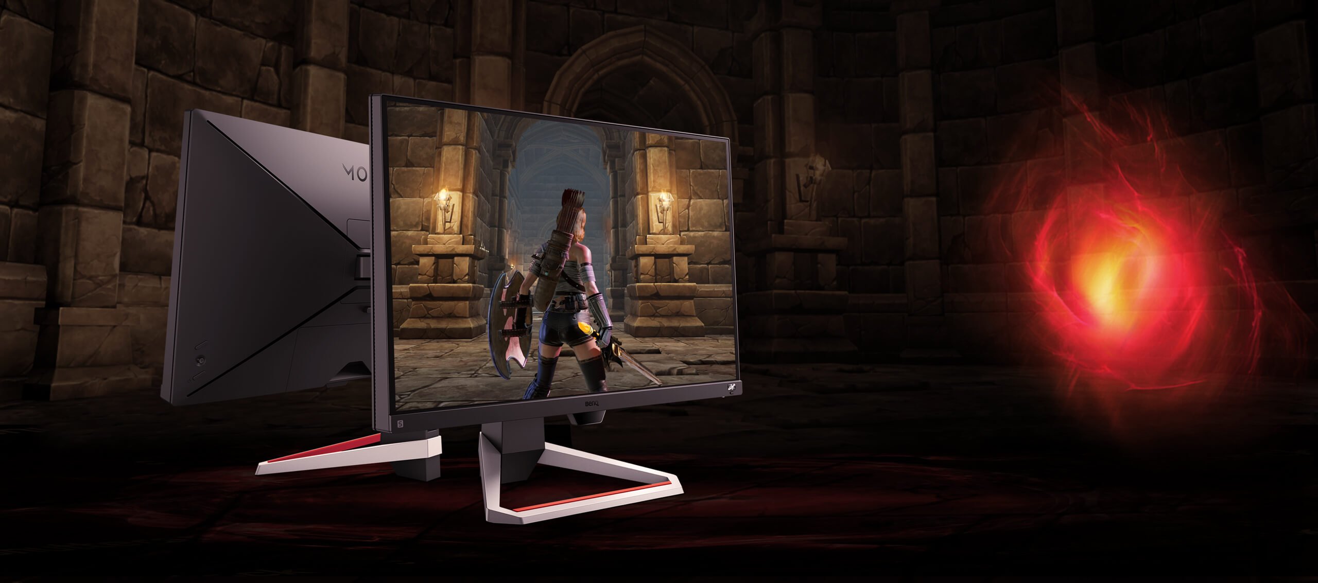 BenQ 165Hz gaming monitor EX2510S is engineered to enjoy better control and greater efficiency in the palm of your hand