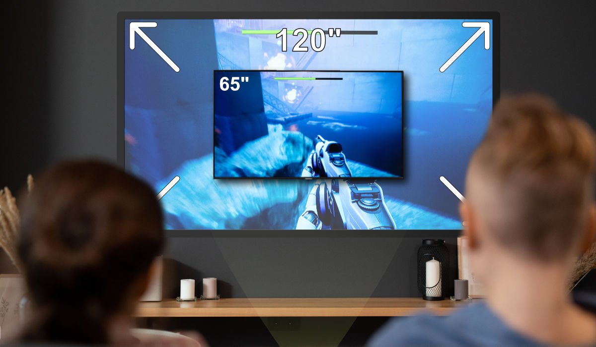 Gaming Projectors Better for Split Screen Fun on 120" Screens