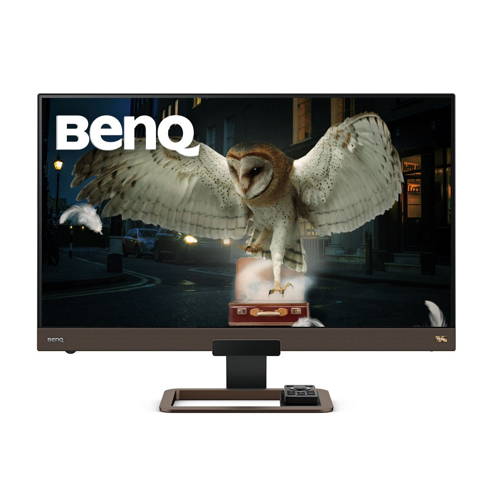This is BenQ gaming monitor EW3280U with HDRi technology.