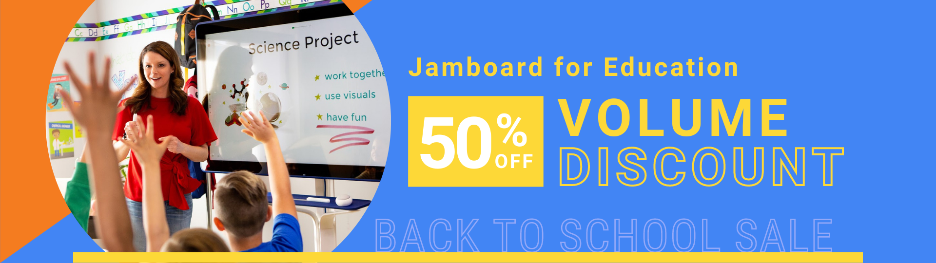 Jamboard for education promotion 