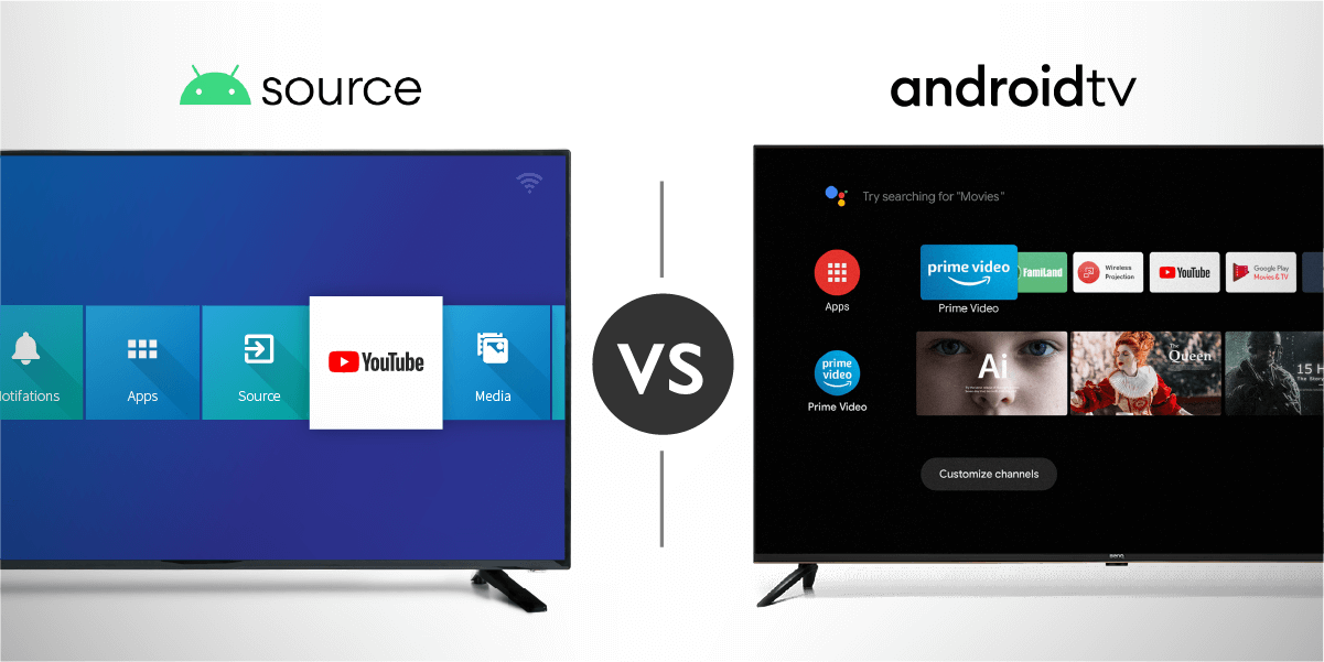 AOSP vs Android TV