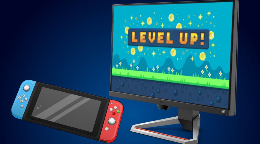 PC gaming monitors actually make for perfect Nintendo Switch displays. We explain why