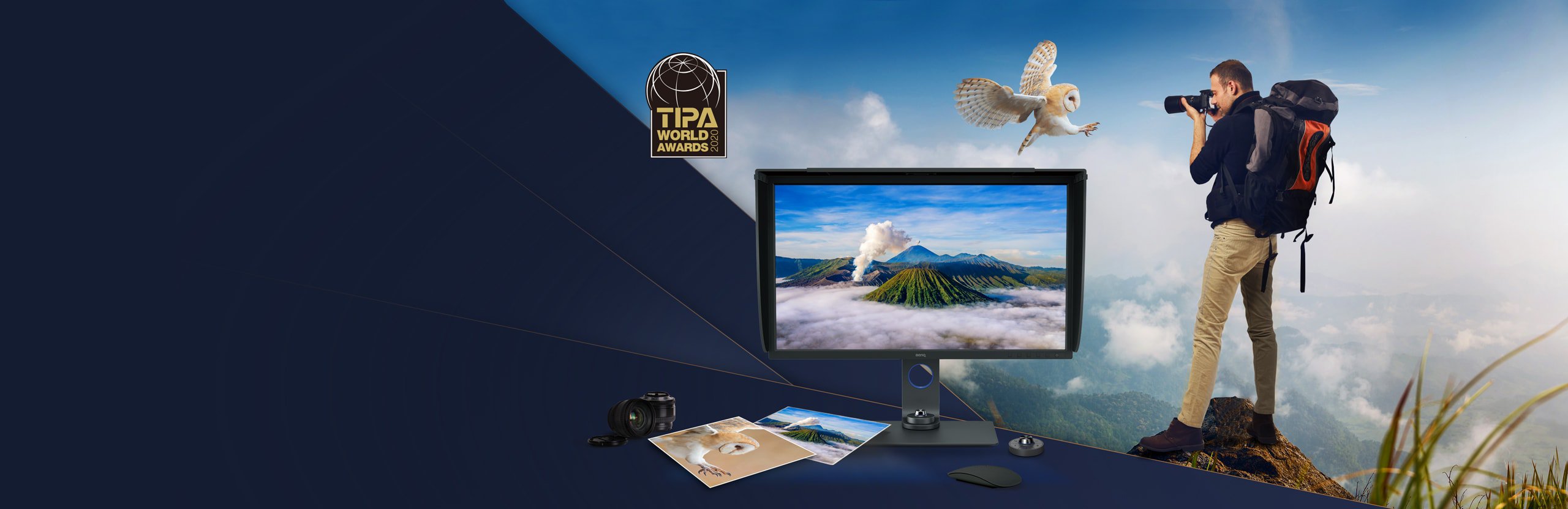 SW321C 榮獲 2020 TIPA 最佳攝影修圖專業螢幕大賞