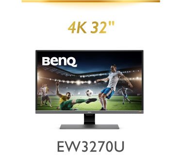 BenQ 4k entertainment monitor EW3270U
