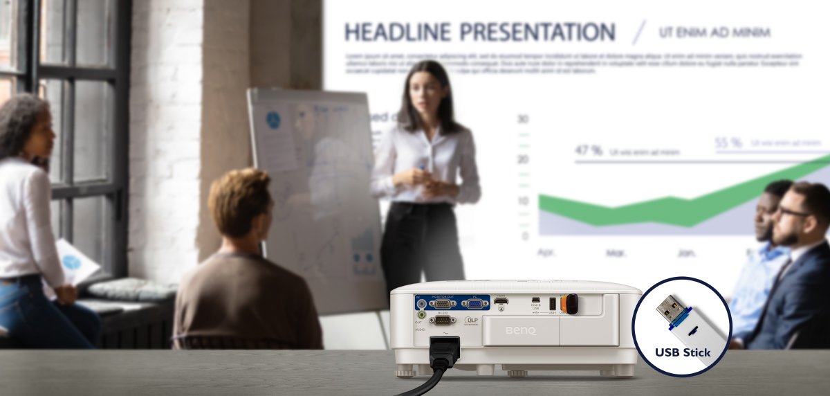 BenQ Wireless Smart Projectors make meetings better and more effective. 