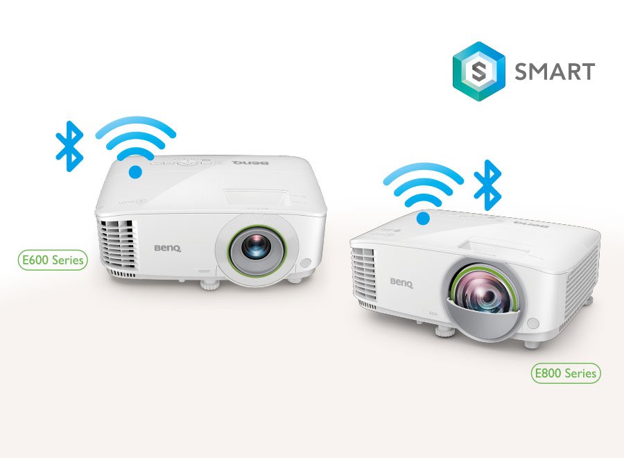 BenQ Smart Projector for Business allows easy wireless presentation from your iPhone, Android phones, tablets or laptops.